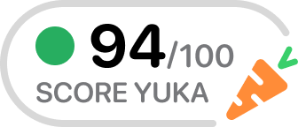 Score Yuka : 94/100