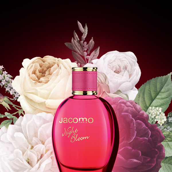Night Bloom, the new women's fragrance from Jacomo Paris