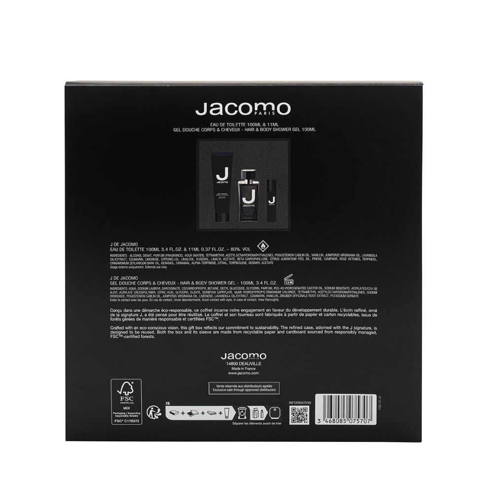 Coffret J de Jacomo