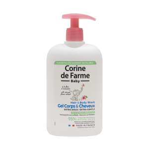Extra gentle hair body wash
