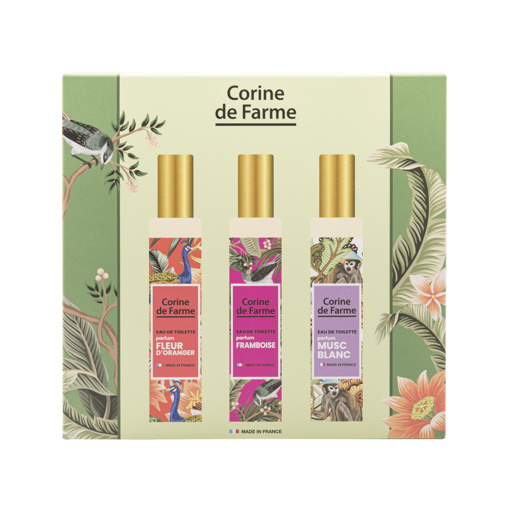 Single-Note Floral Perfume Set Front view