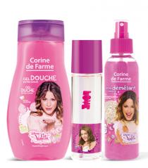 Présentation de la gamme de cosmétique Violetta