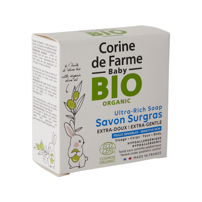 Savon Solide Surgras Extra-Doux - Certifié Bio