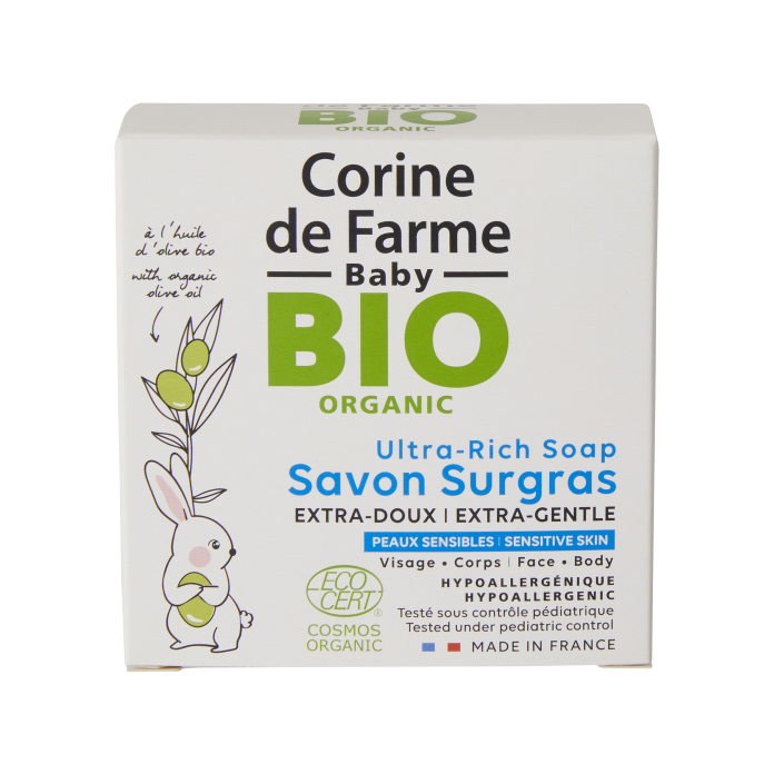 Savon Solide Surgras Extra-Doux - Certifié Bio