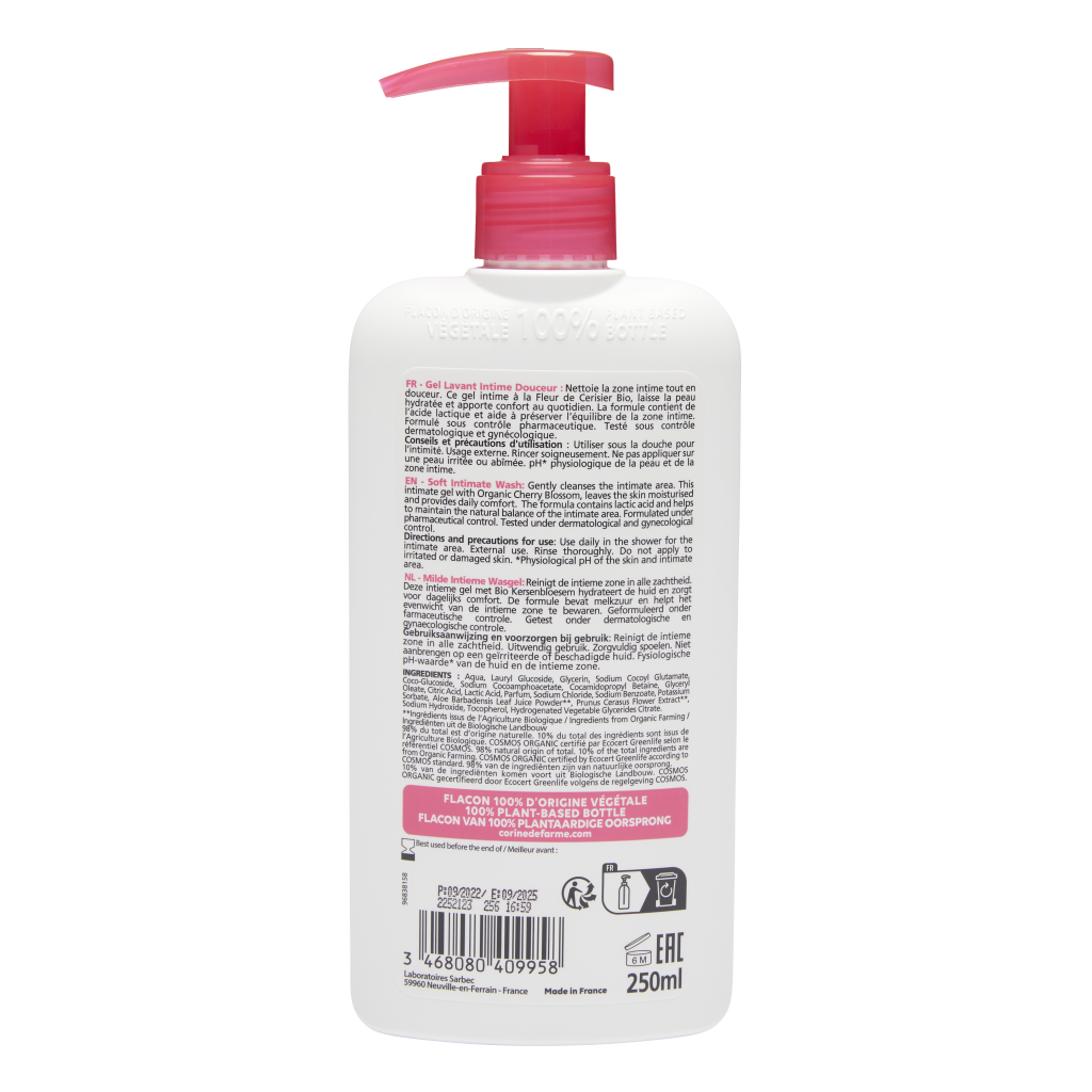 Gel Intime Douceur - Certifié Bio