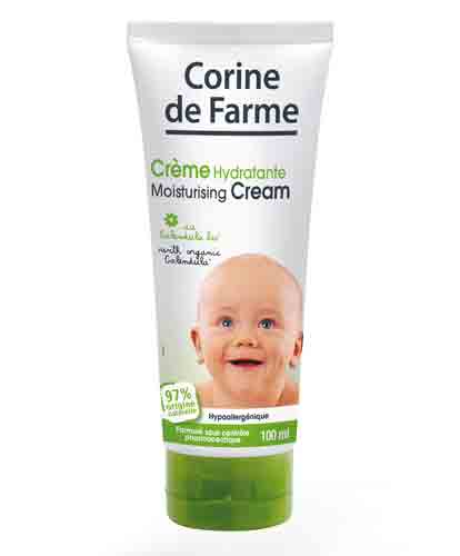 crème hydratante peau bébé