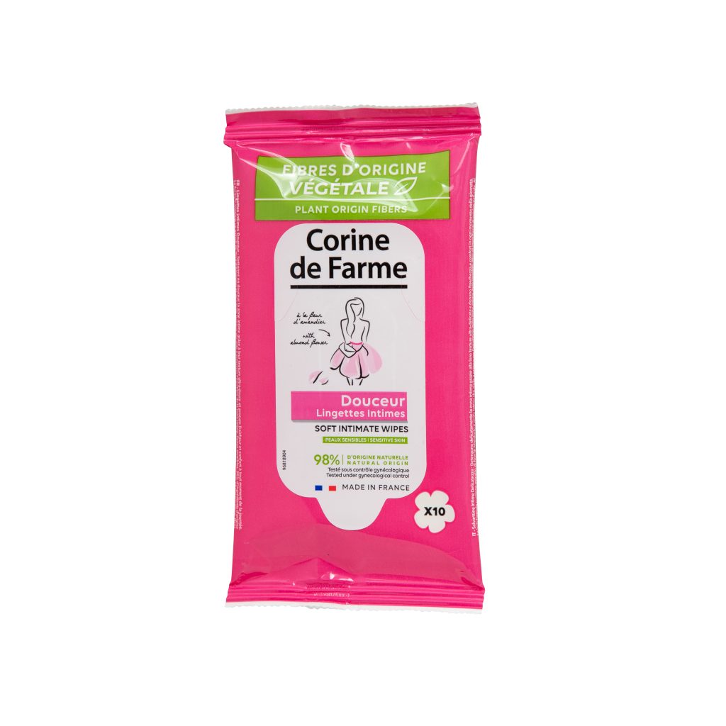 corine de farme lingettes x10