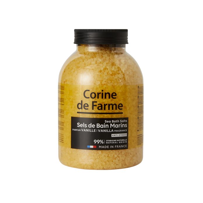 Sel de Bain de à la Vanille - Corine de Farme 1.3kg