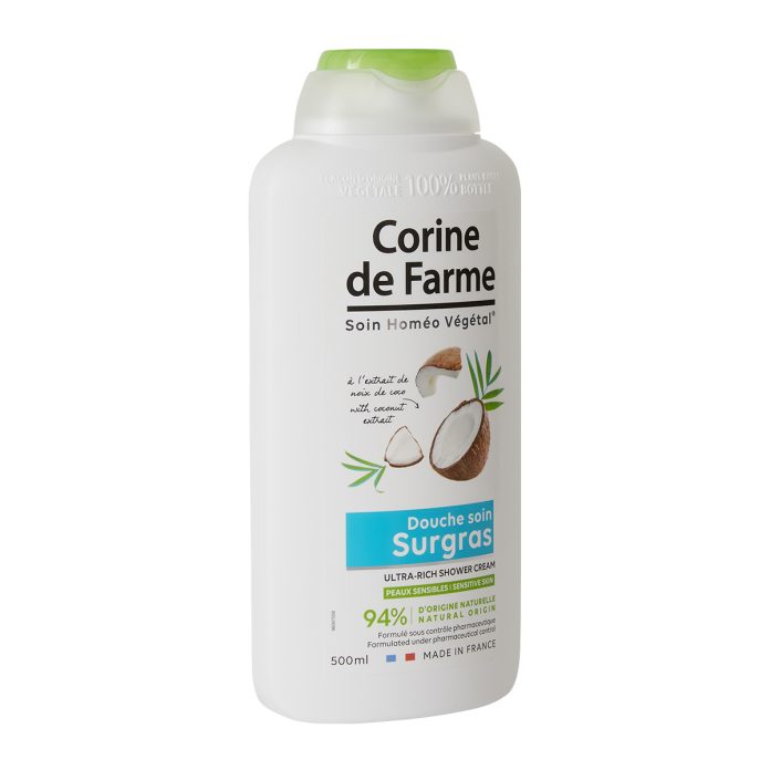 Gel de douche Essential EAU DE COCO Ph neutre - Corine de farme