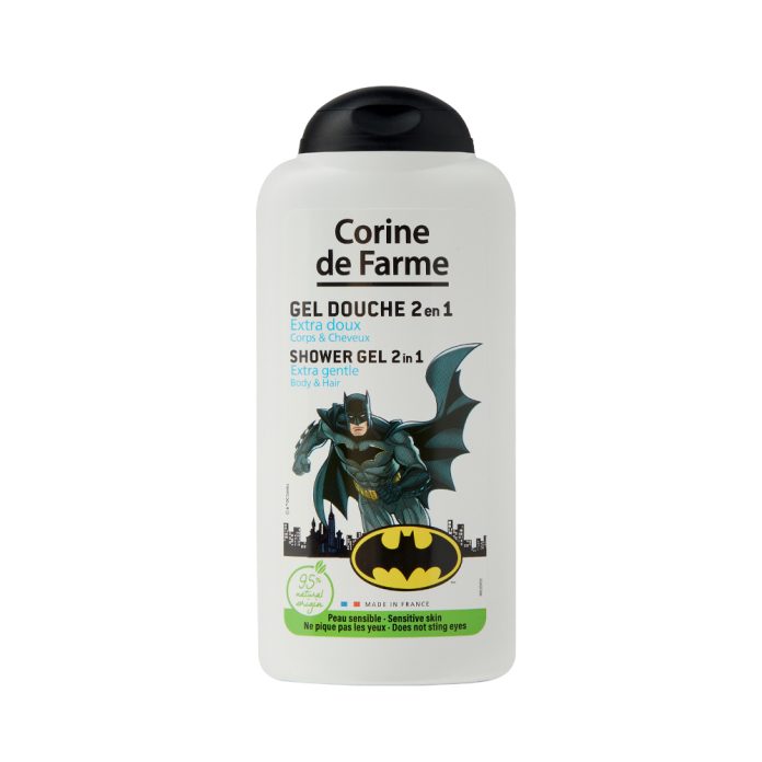 Gel Douche Enfant 300ml Clean Beauty Corine de Farme Batman DC Comics - Warner