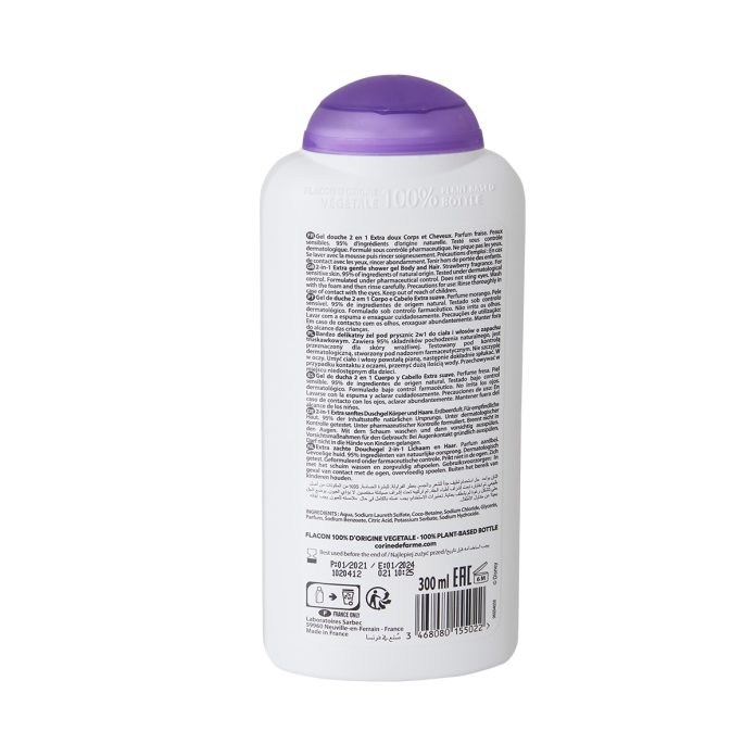 Bain moussant et nettoyant pour enfants 300 ml, Johnson