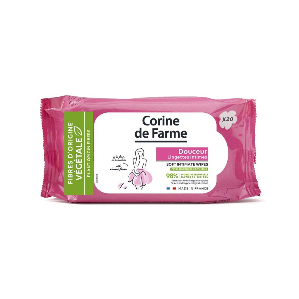 Corine De Farme Lot de 5 - Lingettes change Fresh & Natural x56 Autres -  Beauté Soins corps & bain 10,80 €