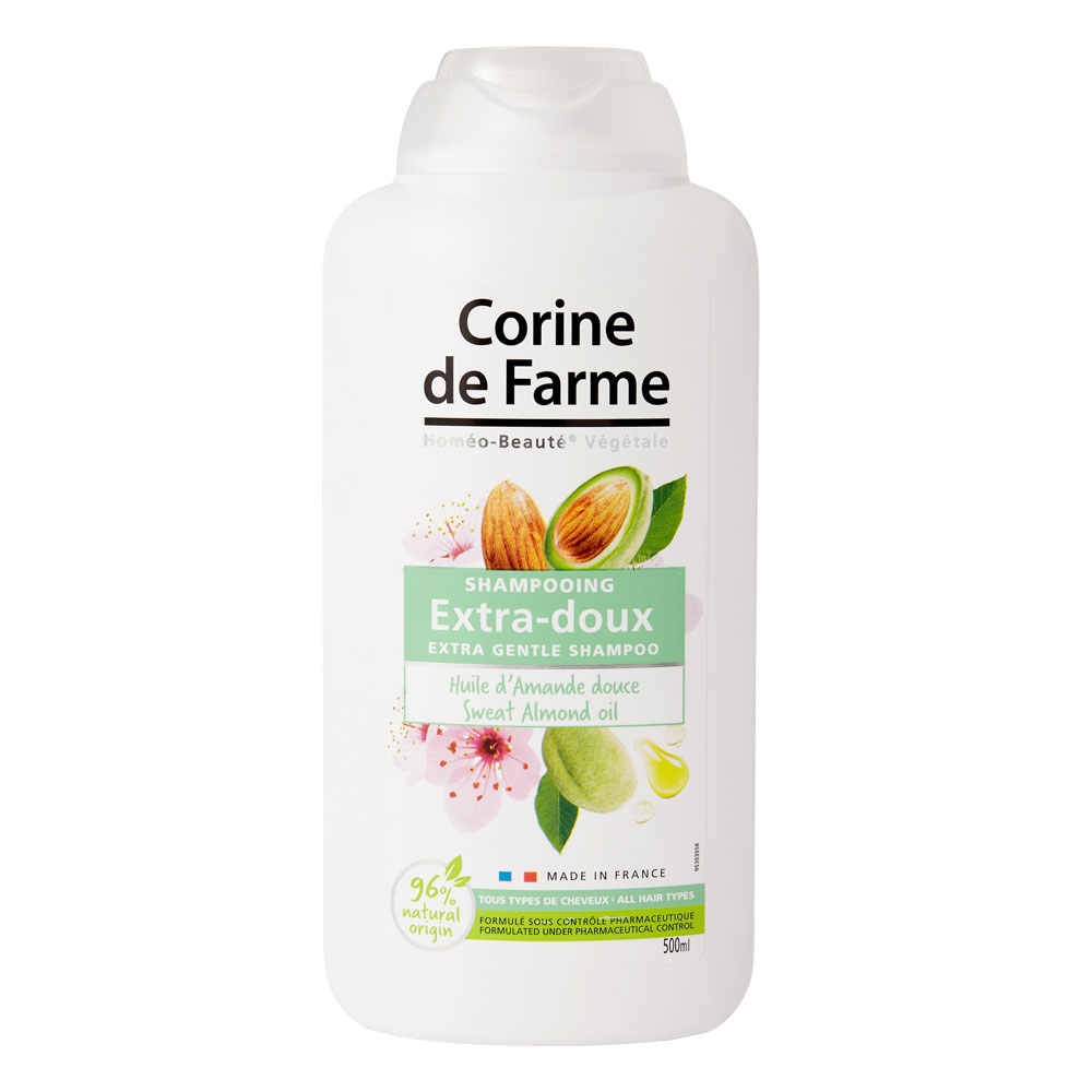 Shampooing Extra-Doux à l'Huile d'Amande Douce* 500ml