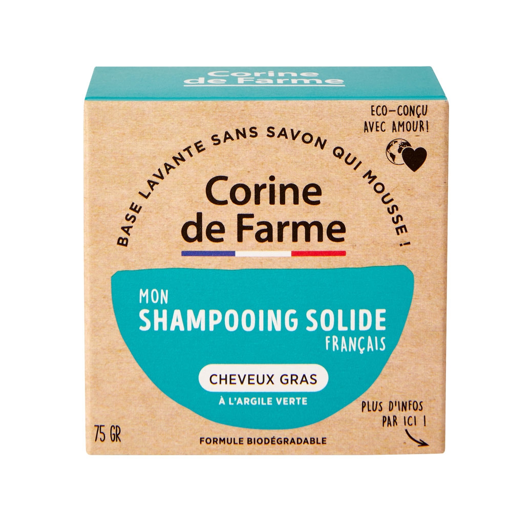 Shampoing solide pour cheveux gras : une double dose de bienfaits