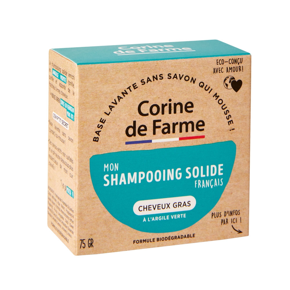 shampoing solide pour cheveux gras