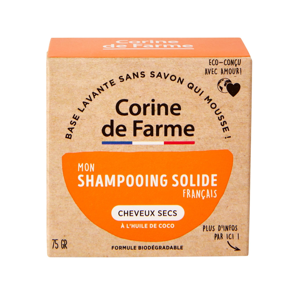 shampoing solide pour cheveux secs