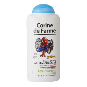 Gel Douche Enfant Spiderman - 300ml - Corine de Farme - DC Comics - Warner - Clean beauty