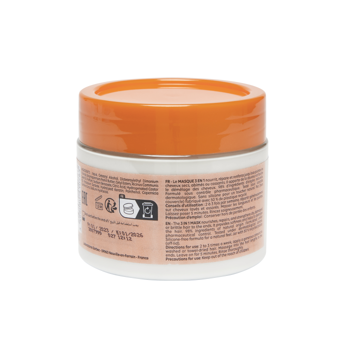 Masque 3en1 Nourrit - Répare - Démêle 300ml