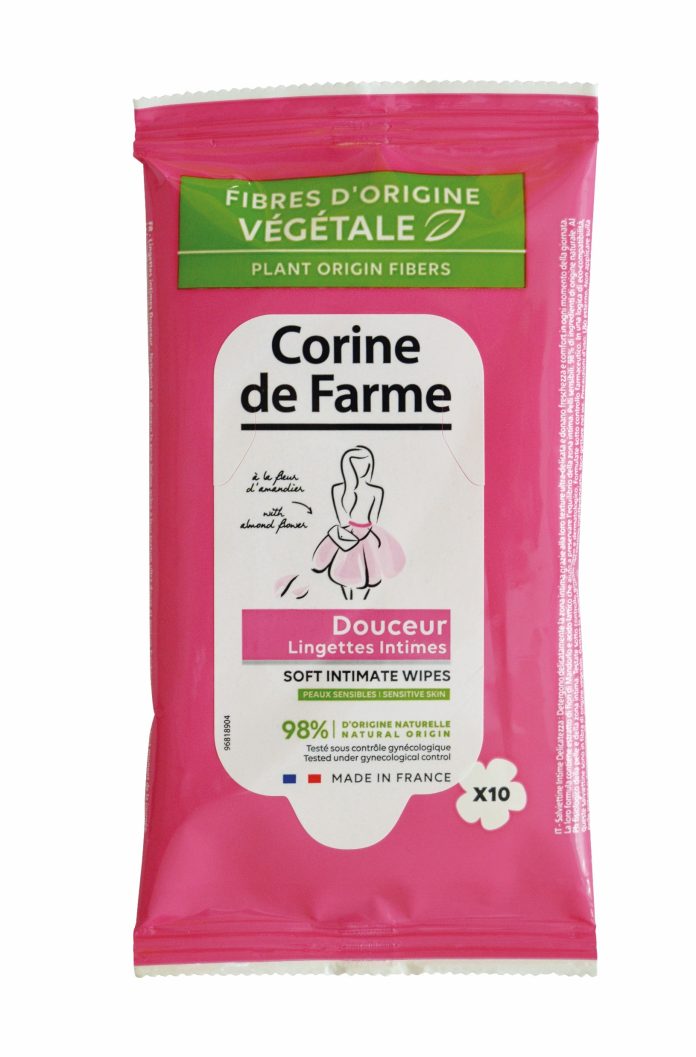 Lingettes hygiène intime douceur et protection