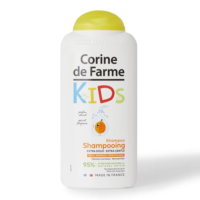 Shampooing Kids Extra-Doux à l'Abricot Corine de Farme