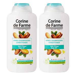 Duo de 2 Après-Shampooing à l'Huile d'Argan Corine de Farme