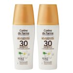 Lot de 2 Laits hydratants Protège et Bronze SPF30 - Corine de Farme