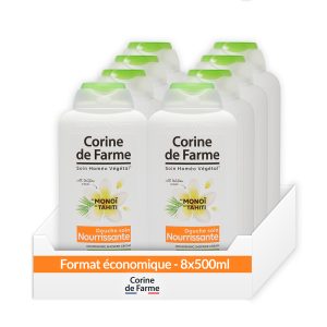 Pack économique - Douche Soin Surgras au véritable Monoï de Tahiti - Corine de Farme