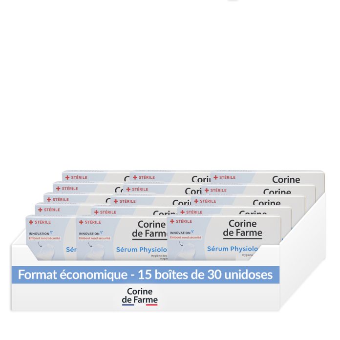 Pack sérum physiologique - Corine de Farme