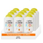 Shampooing Enfant à l'abricaot - Corine de Farme Kids - Pack Economique - Clean Beauty - Made in France