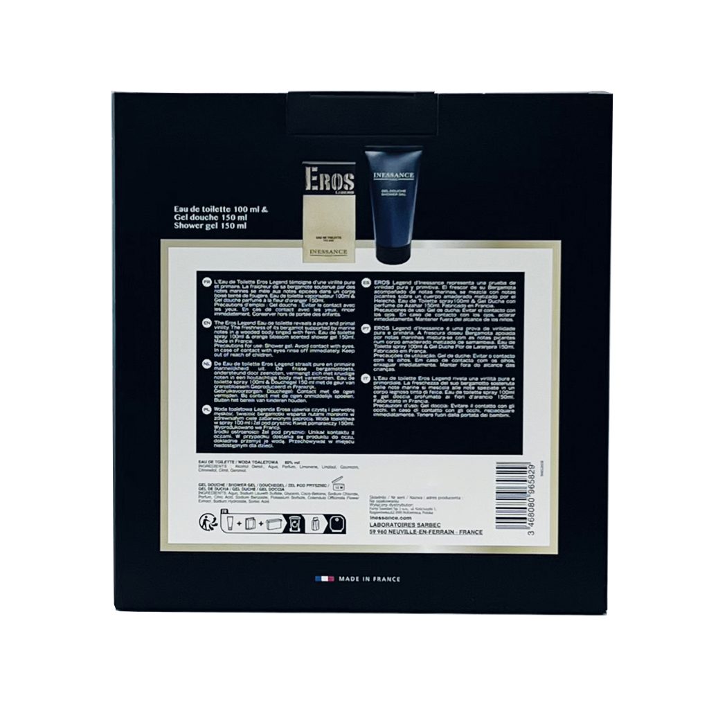 Coffret Eros legend Inessance Paris