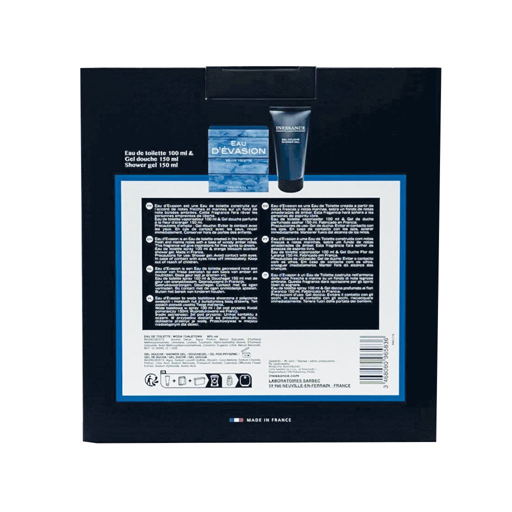 Coffret eau d'évasion Inessance Paris