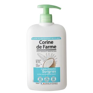 Crème douche surgras coco 750ml - Corine de Farme