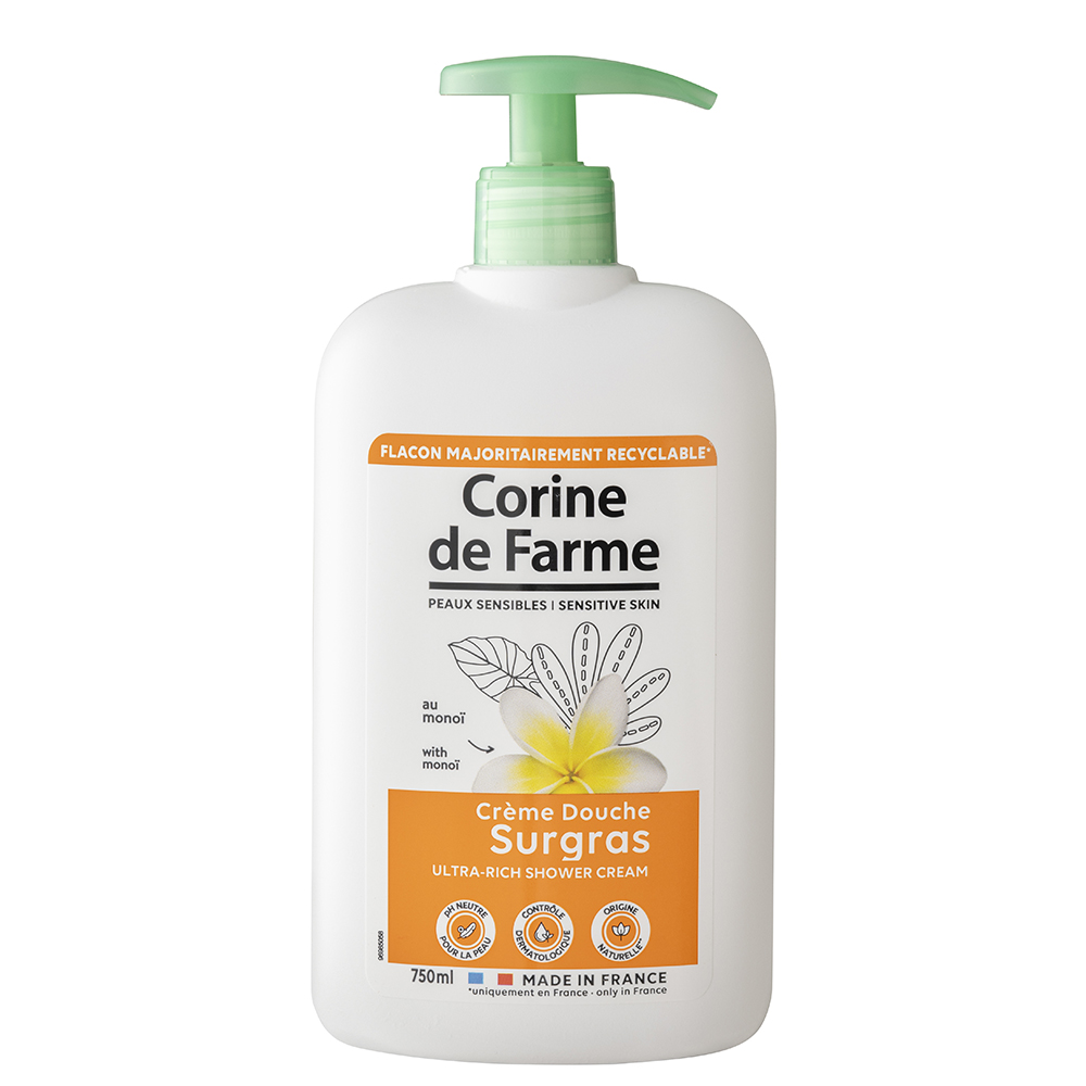 Gel douche au monoi : nourrissant pour la peau, apaisant pour les sens