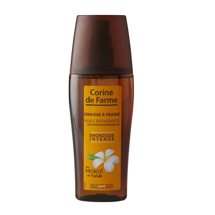 Huile Bronzante avec Activateur de Bronzage - Corine de Farme