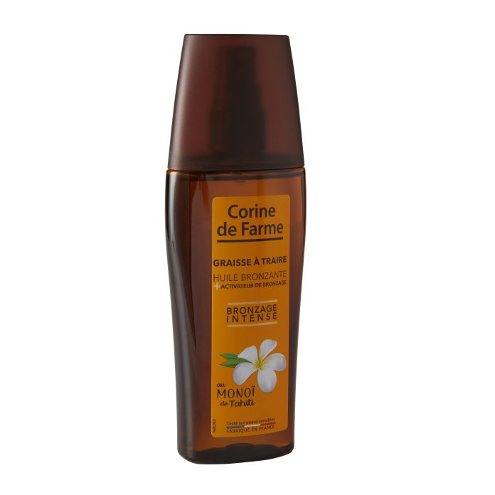 Huile Bronzante avec Activateur de Bronzage - Corine de Farme