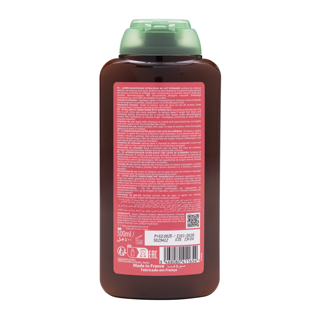 Après Shampooing Extra-doux au lait d'amande - Corine de Farme