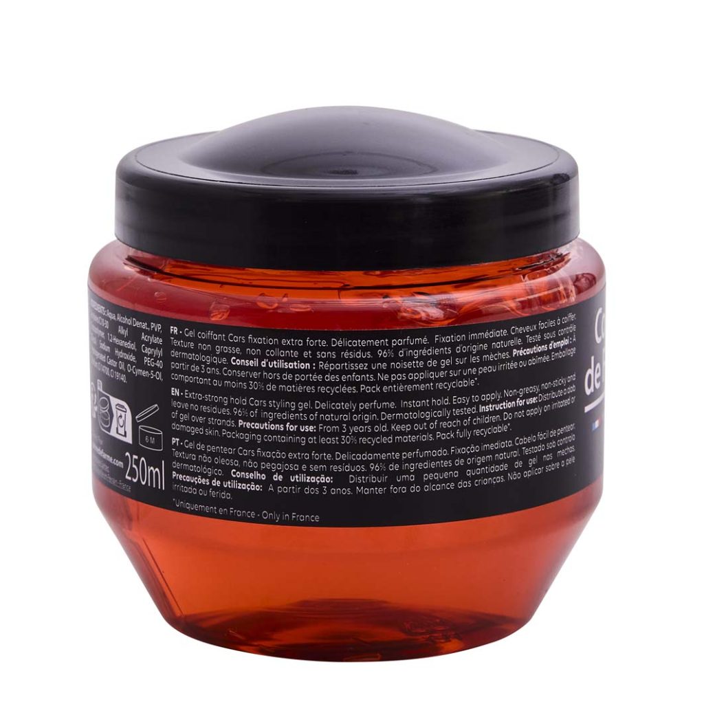 gel coiffant cars - corine de farme