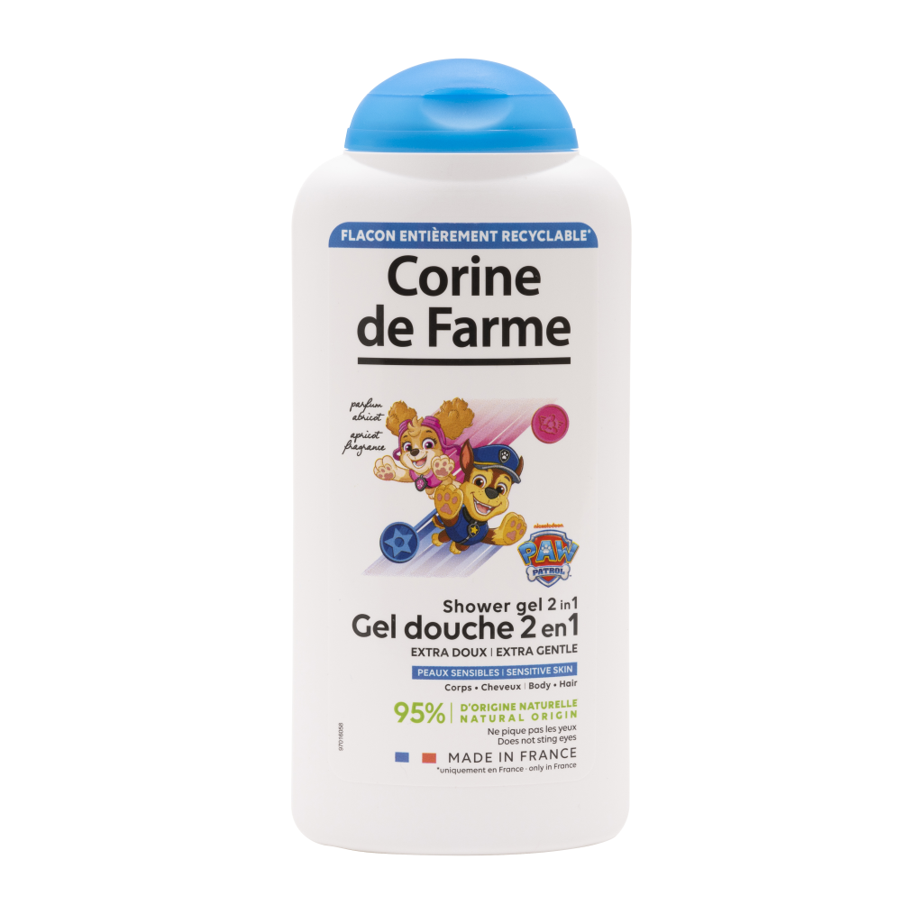 Gel douche 2en1 Extra Doux Corps & Cheveux Pat Patrouille