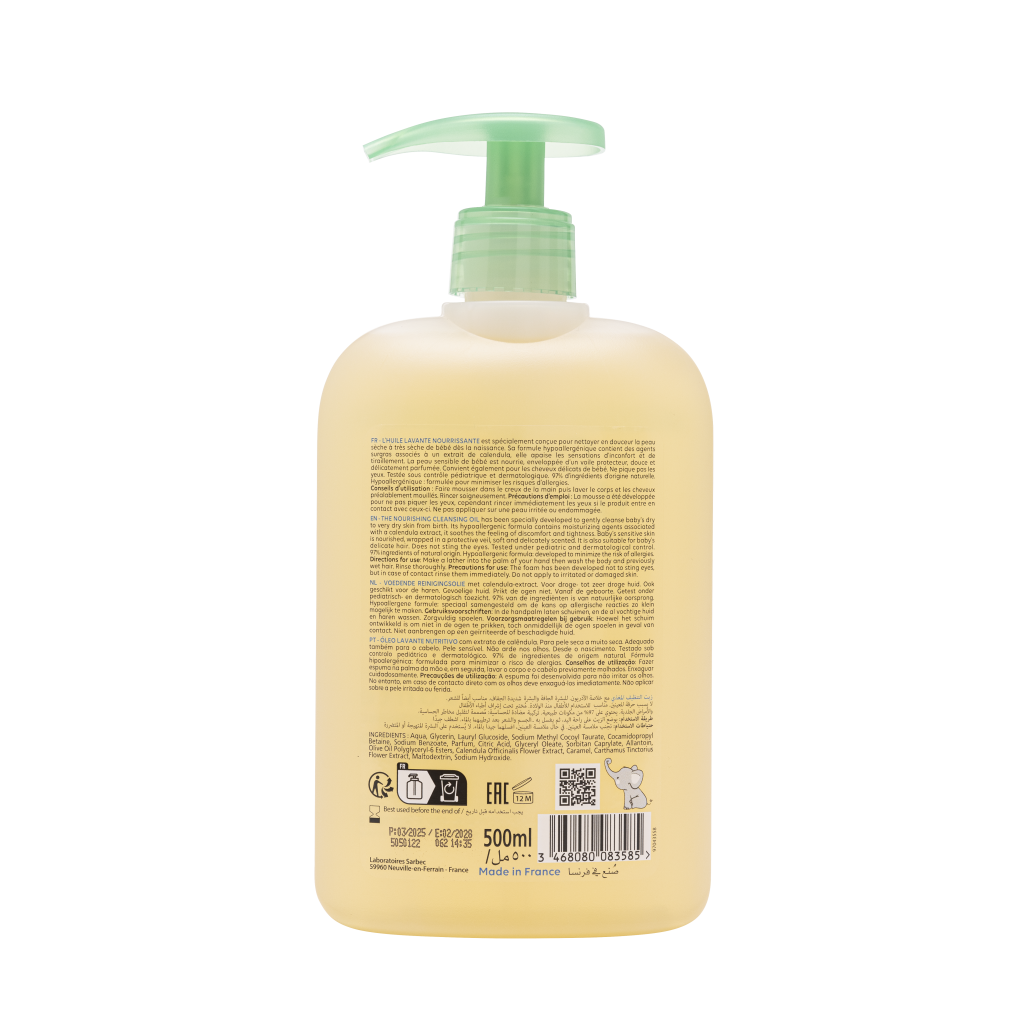 HUILE LAVANTE BEBE