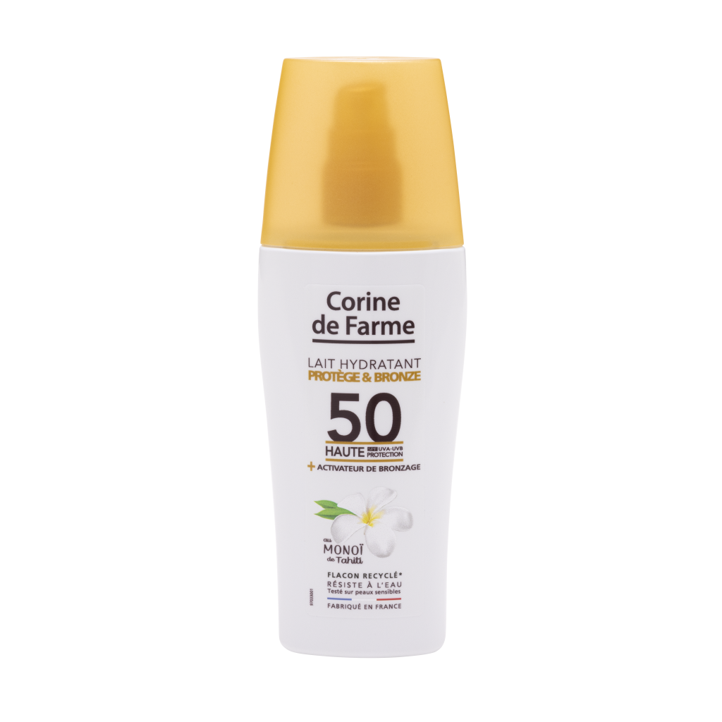 Lait hydratant Protège & Bronze SPF50