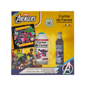 Coffret CORINE DE FARME LICENCE Avengers