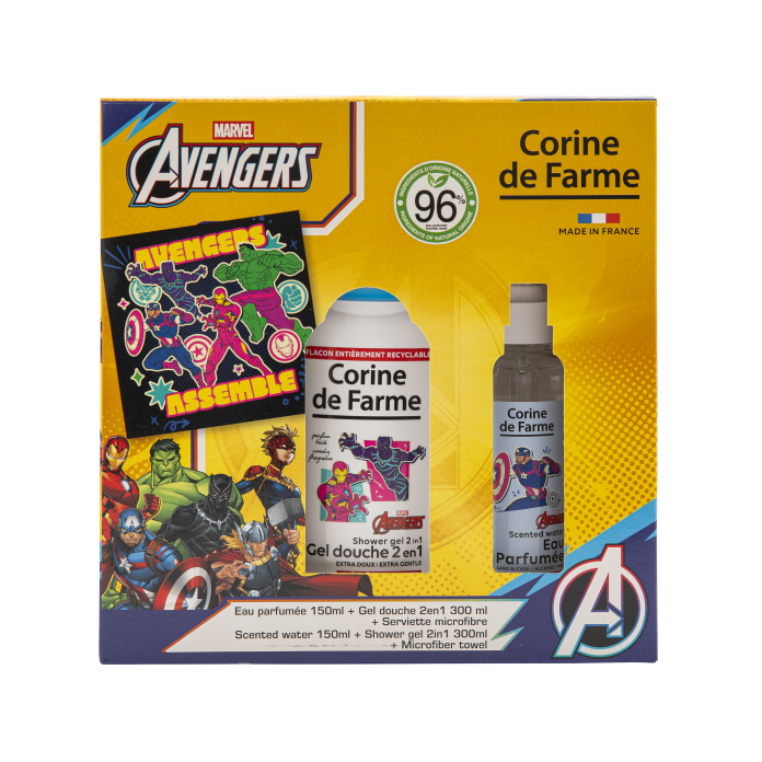 Coffret CORINE DE FARME LICENCE Avengers