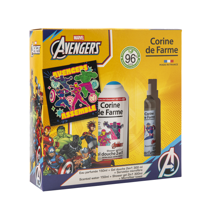 Coffret CORINE DE FARME LICENCE Avengers