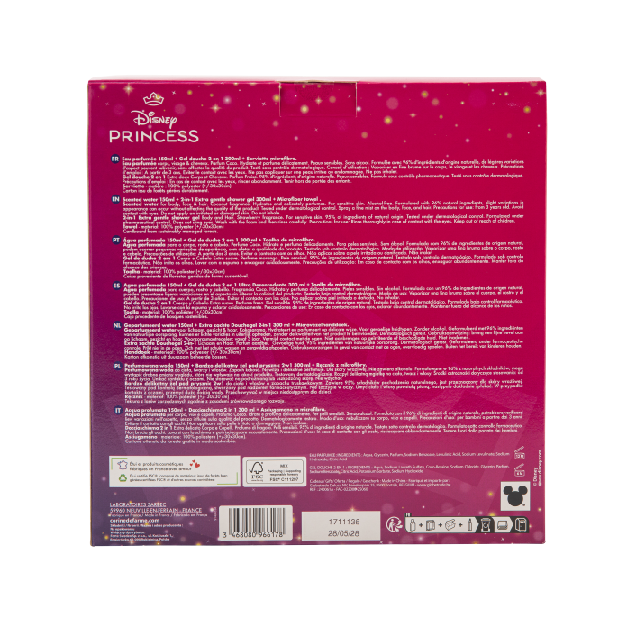 Coffret CORINE DE FARME LICENCE Princesses