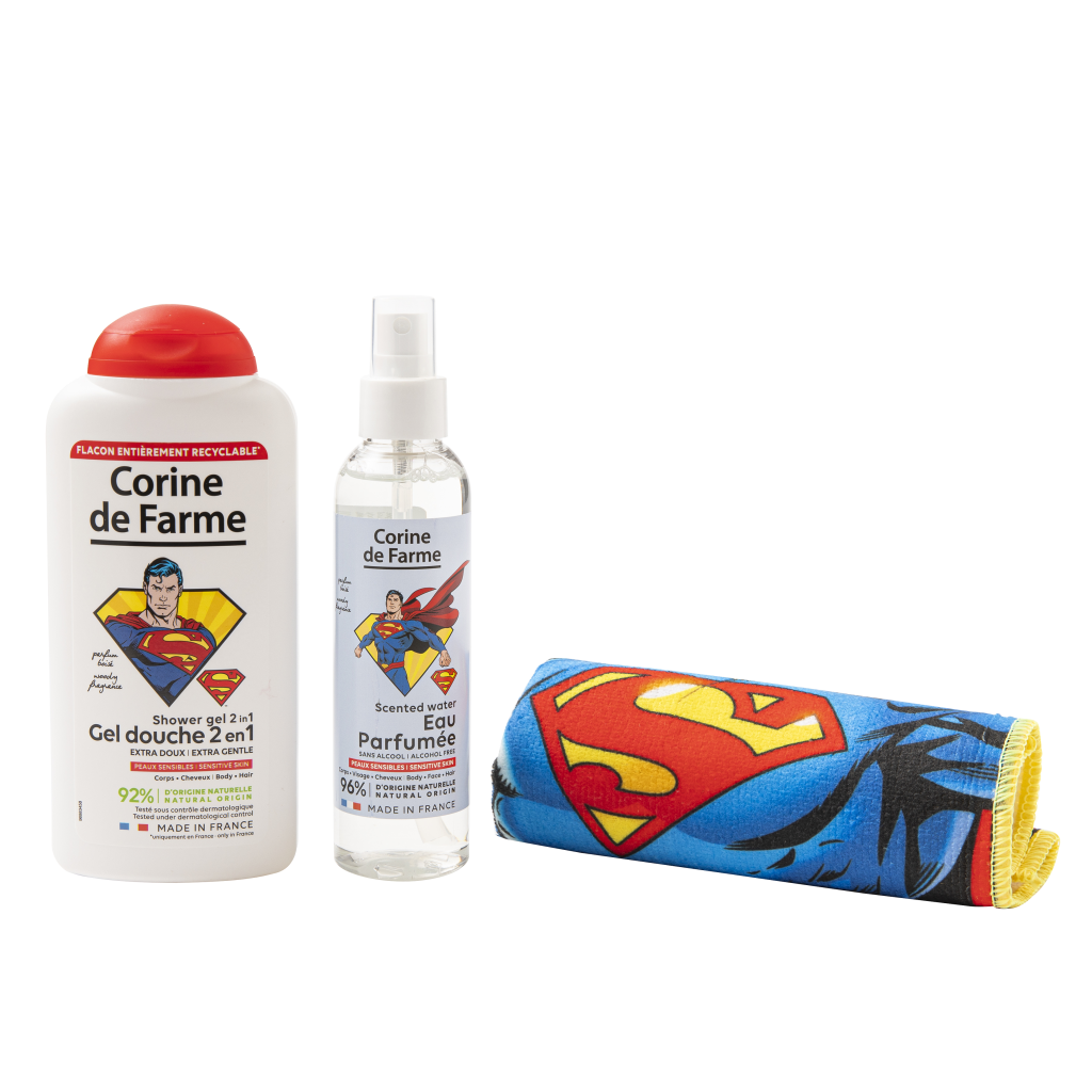 Coffret CORINE DE FARME LICENCE SUPERMAN