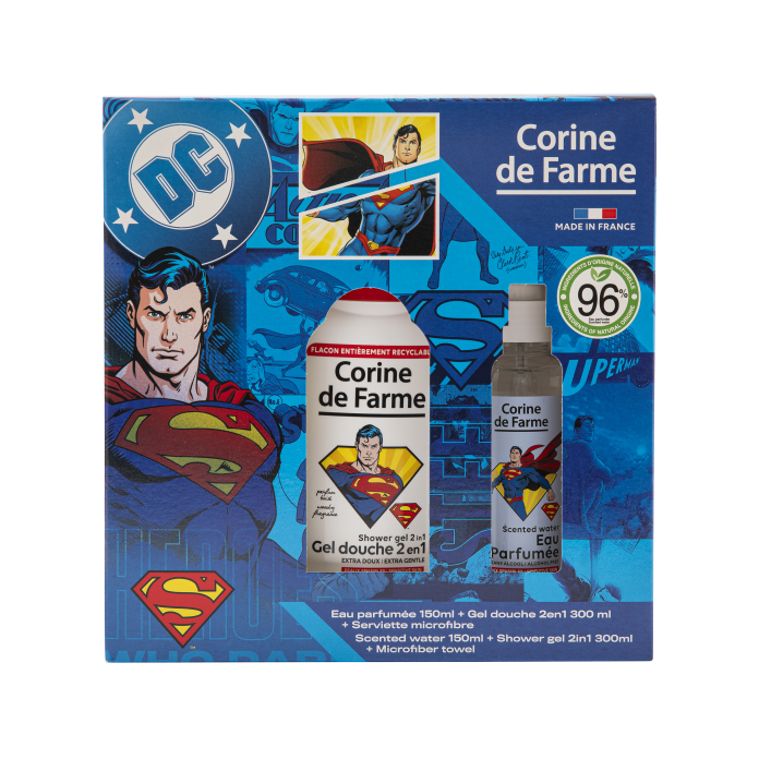 Coffret CORINE DE FARME LICENCE SUPERMAN