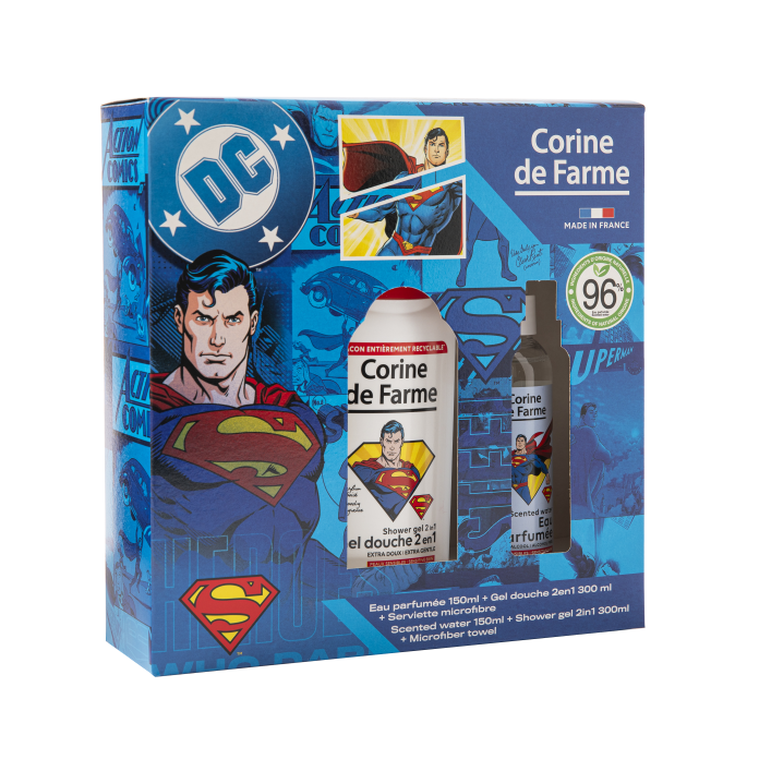 Coffret CORINE DE FARME LICENCE SUPERMAN