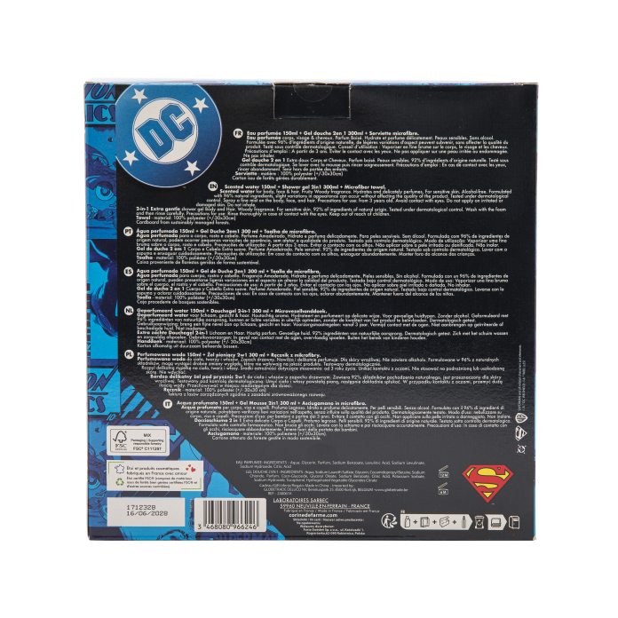 Coffret CORINE DE FARME LICENCE SUPERMAN