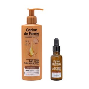 duo autobronzant corps et hâle visage