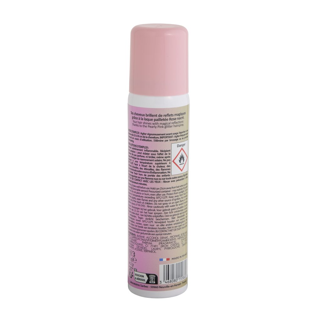 Laque pailletée Pearly Pink